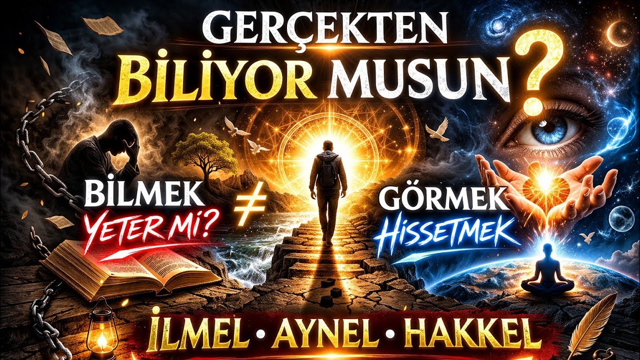 GERÇEKTEN BİLİYOR MUSUN? | Bilmek Neden Yetmez?