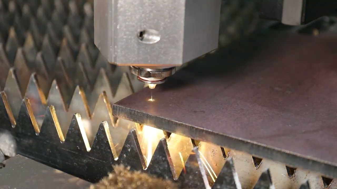 12kW Laser Cutting Function Demonstration | Piercing Slag Removal