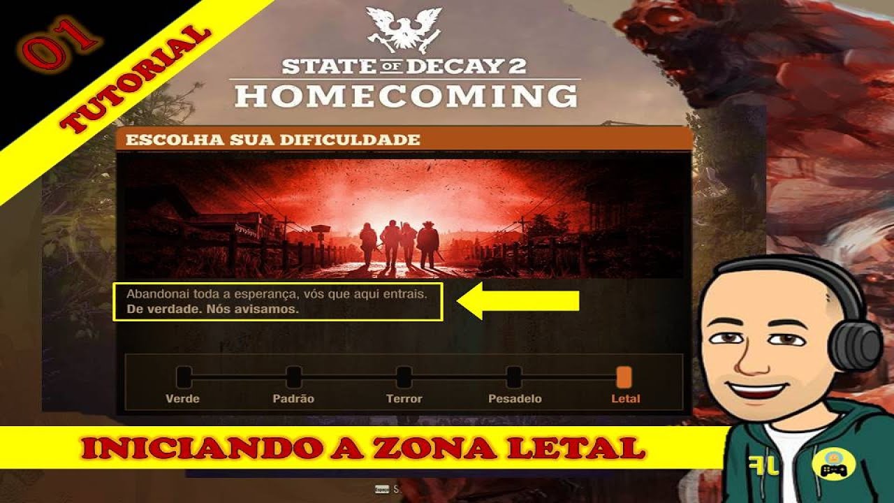 State of Decay 2 - Iniciando a Zona Letal - Tutorial Letal 01