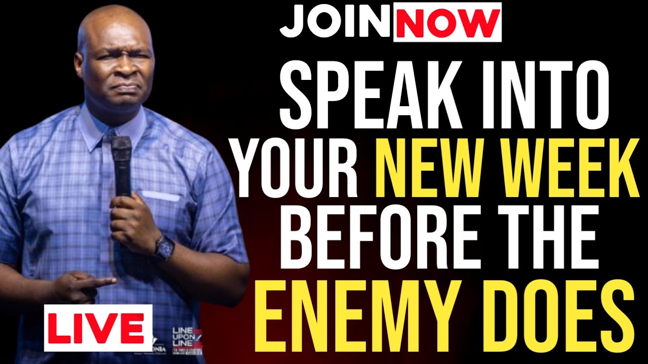 [Monday 2nd February,2026] SPEAK INTO YOUR NEW WEEK BEFORE THE ENEMY DOES - Apostle Joshua Selman