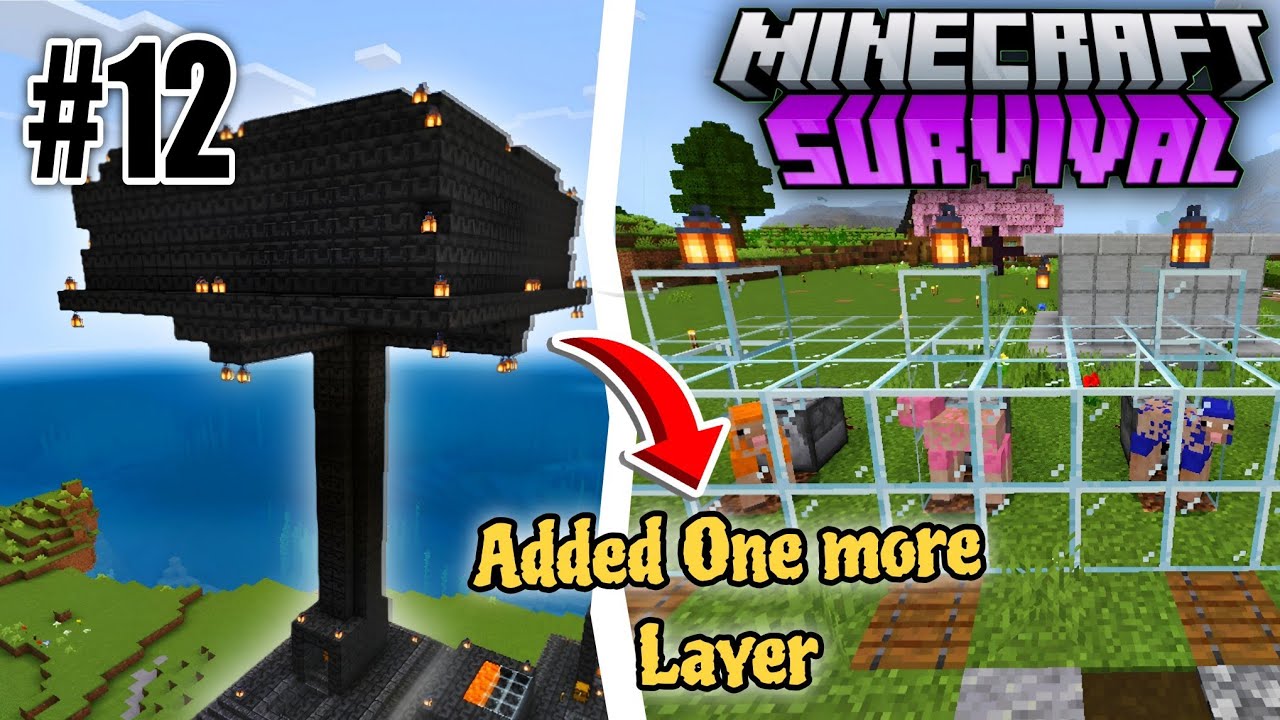 Ultimate Gun Powder Farm & More Sheep Farms | MCPE Survival Series #12