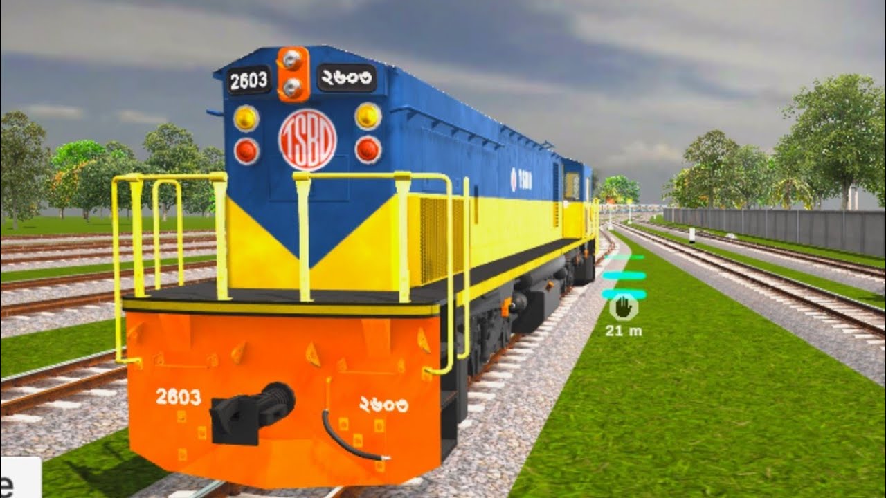 Train Simulator Bangladesh 🚆 Loco 2603 Full Gameplay | BD Railway Diesel Engine 2603 Review