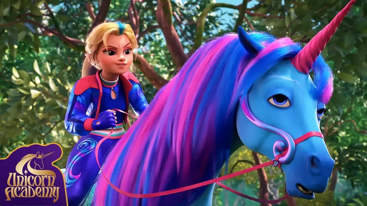 Isabel VS Valentina! Who Will Win The Race? - Unicorn Academy - 40 Minute Compilation
