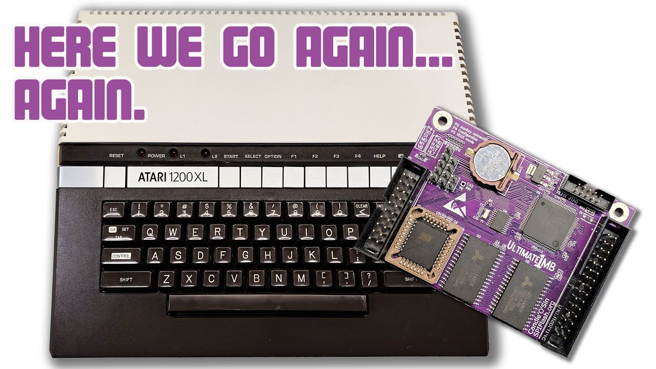 Atari 1200XL U1MB upgrade ordeal