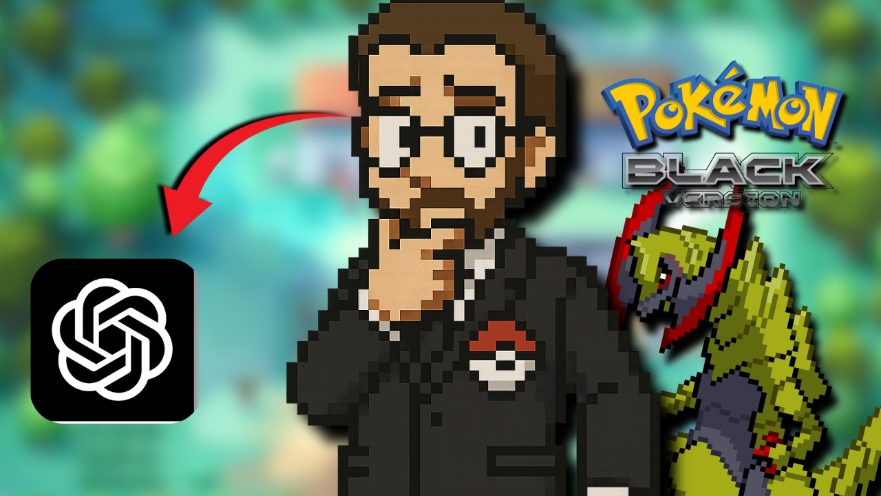 Pedi pra IA montar o time PERFEITO em POKEMON BLACK!