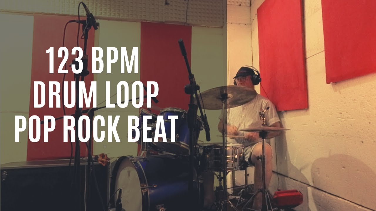 123 bpm / Drum Loops / Pop Rock Beat