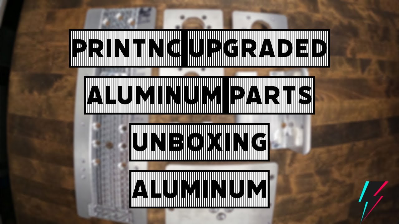 PrintNC CNC Upgraded Aluminum Parts Unboxing!! - DIY CNC - Episode 1