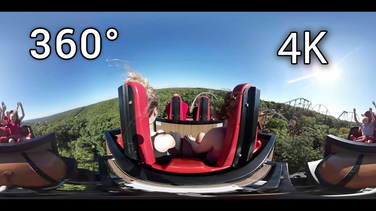 Powder Keg 360° on-ride 4K POV Silver Dollar City