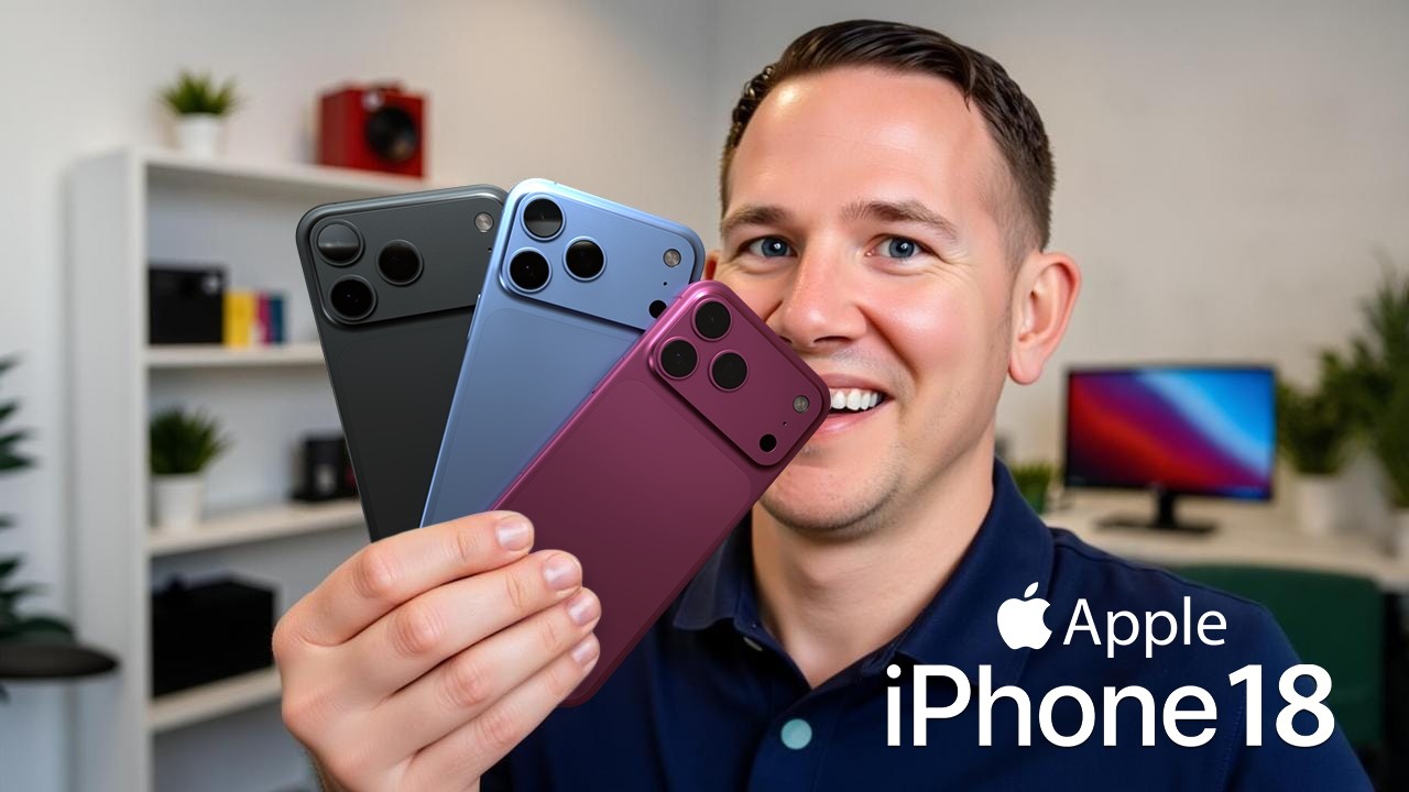 Apple iPhone 18 Pro Max &mdash; первый взгляд!