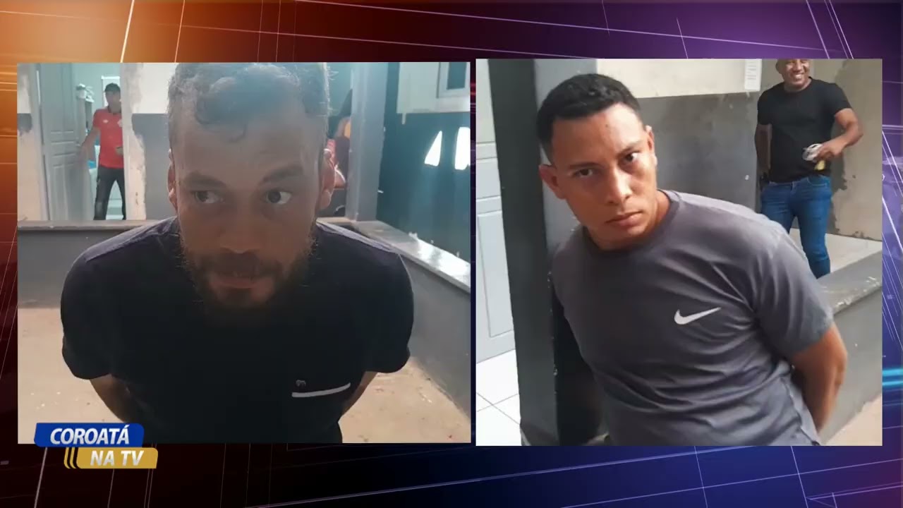 OPERAÇÃO DAS POLICIAS CIVIL E MILITAR PRENDE DOIS HOMENS ACUSADOS DE TRAFICO DE DROGAS EM CODO