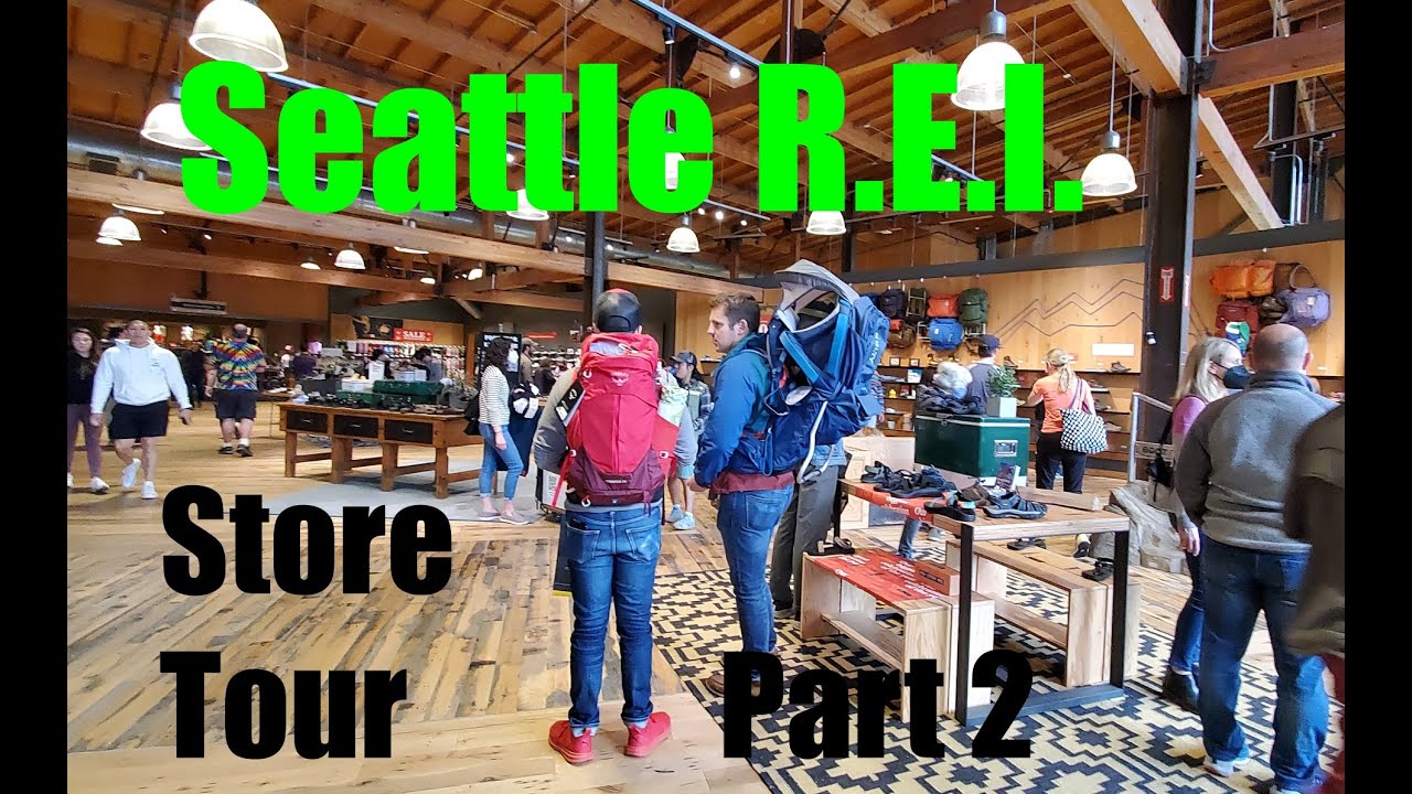 Seattle R.E.I. Flagship Store Tour Part Two - 2nd floor