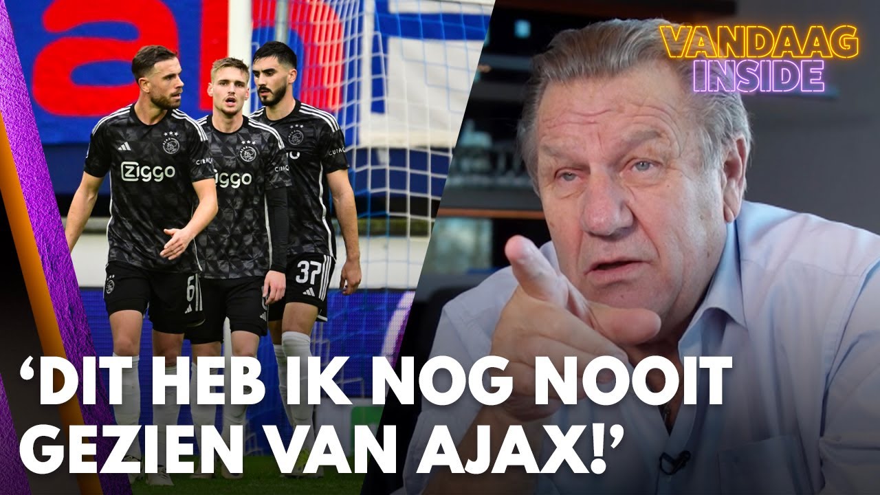 Koffie met Boskamp - Jan is zich kapot geschrokken: 'Dit is echt Ajax niet meer!' | VANDAAG INSIDE