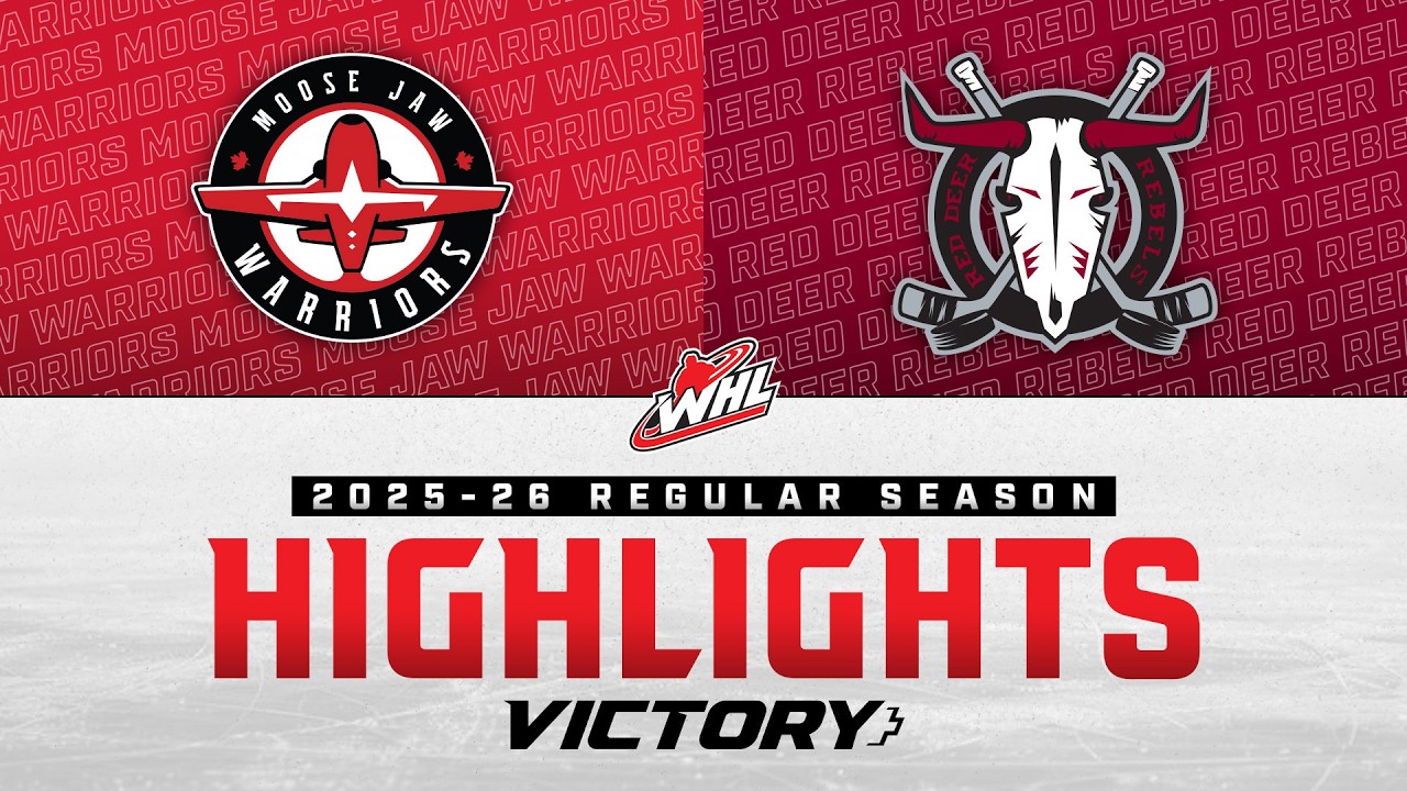 Moose Jaw Warriors at Red Deer Rebels 02/07 | WHL Highlights 2025-26