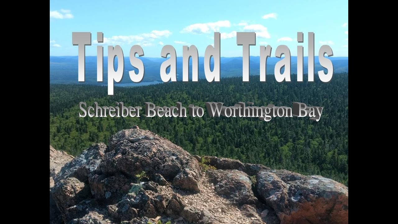 Hiking Lake Superior - Schreiber Beach to Worthington Bay - Ontario Canada