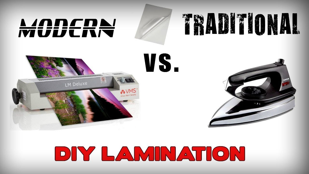 DIY - How To Laminate Paper Without Lamination Machine