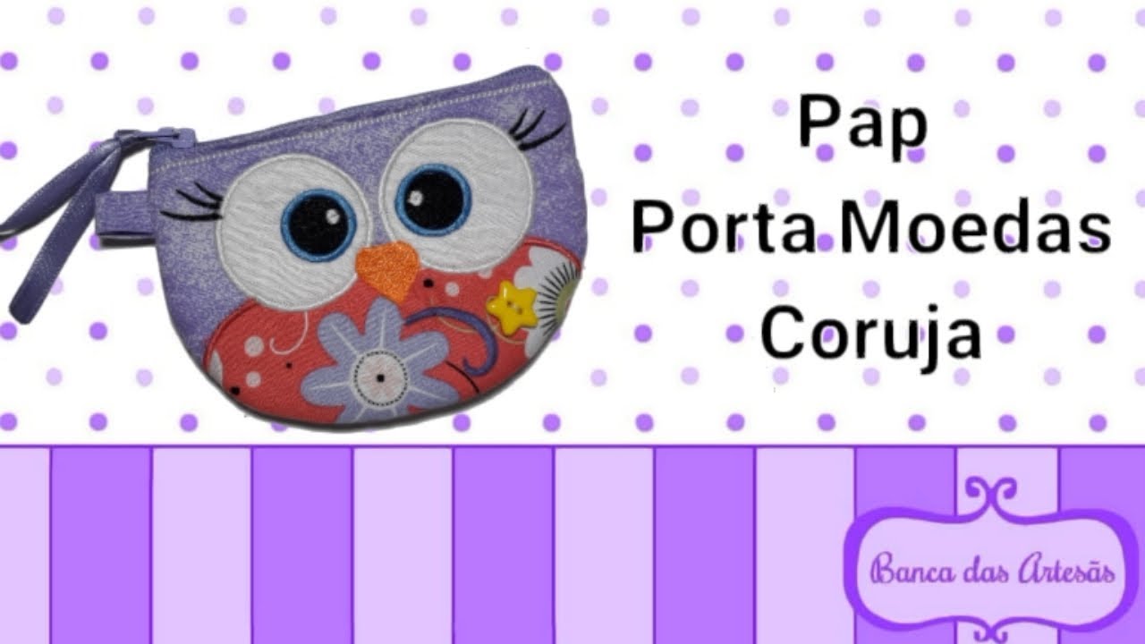 Pap Porta Moeda Coruja