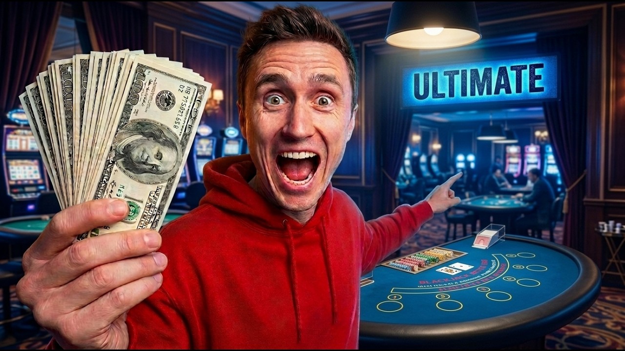 Я проиграл 1000 долларов, играя в Ultimate Texas Hold'em!