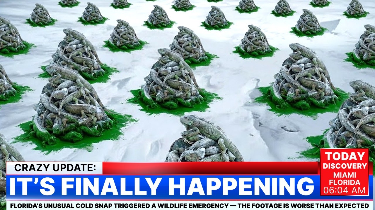 Florida’s Unusual Cold Snap Triggered a Wildlife Emergency — The Footage Is Worse Than Expected