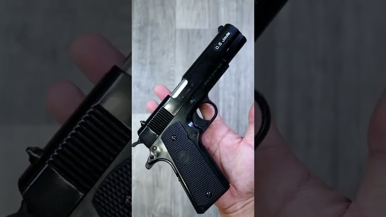 This cheap plastic airsoft pistol is better than I thought #shorts