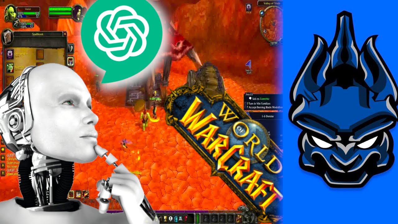 what if world of warcraft was fully voiced (AI WoW Addon - Prototype download in description) - MrTh