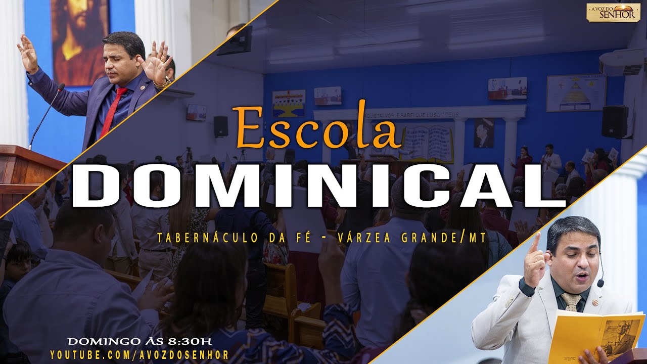 Escola Dominical - 15/02/26 - Retransmissão de Goiânia/GO.