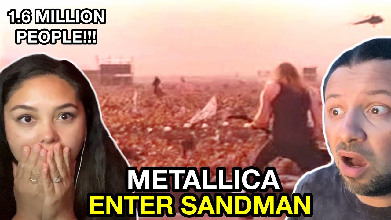 😱 METALLICA Enter Sandman LIVE 1991 MOSCOW | REACTION