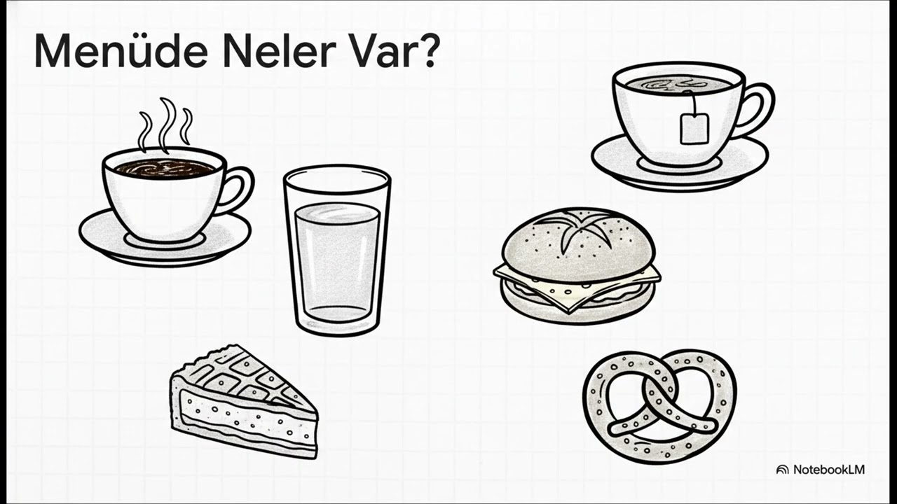 A1 Lektion 04 Almanya da Bir Kafe Macerası