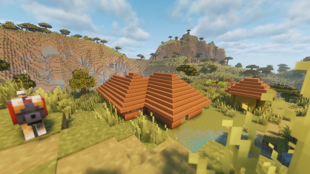 Melanjutkan bertahan hidup di dunia Minecraft...