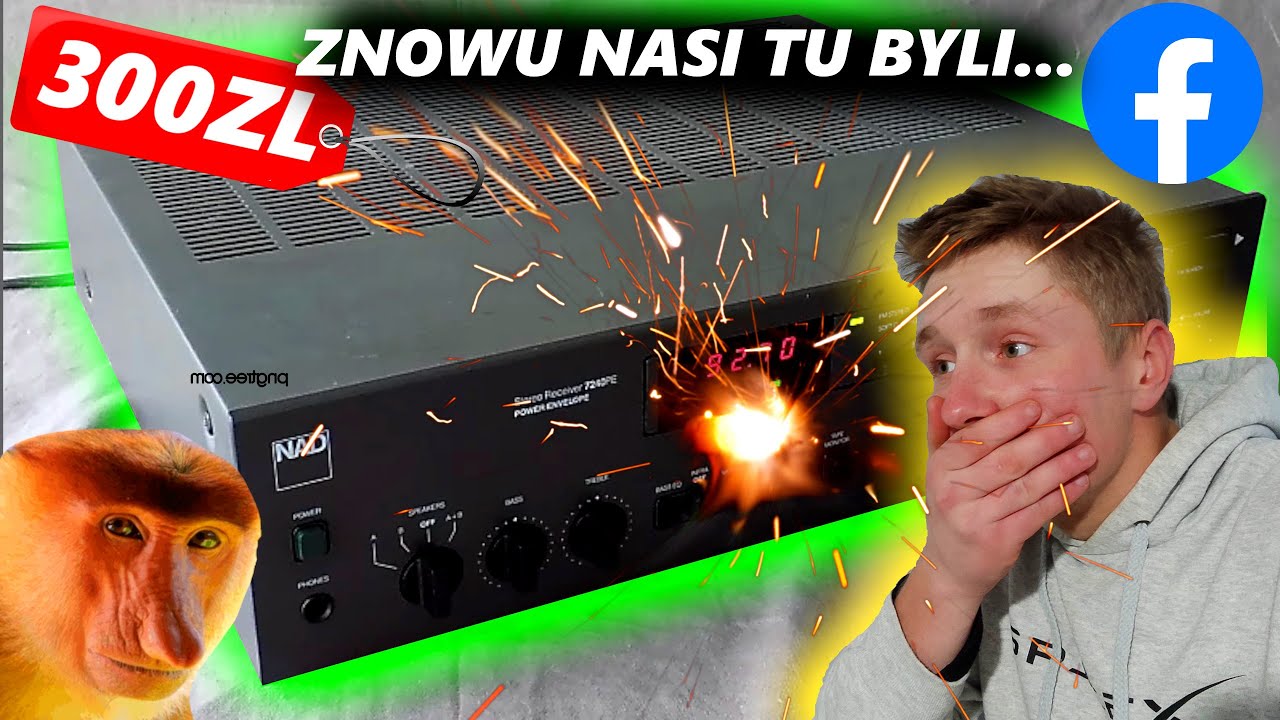 KUPIŁEM KOLEJNY WZMACNIACZ NA FACEBOOK... | NAD 7240PE