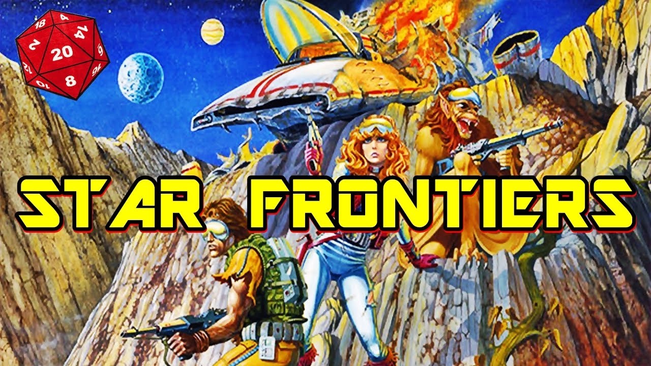 Star Frontiers RPG - (A Sci-Fi Blast From the Past) | Old School RPGs