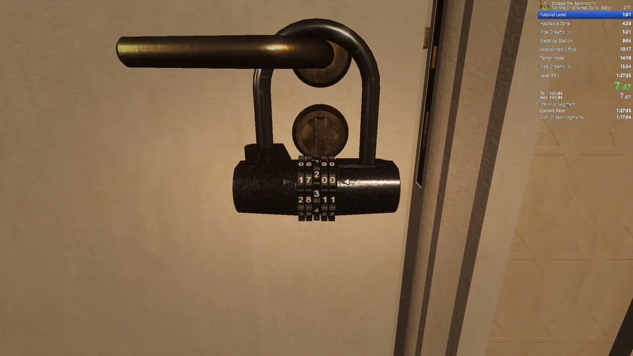 Escape the Backrooms Speedrun - Hotel Corridor in 13.43s