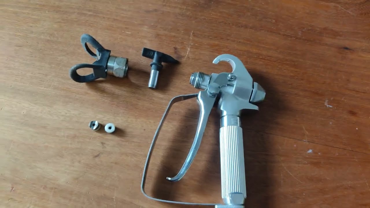 PARTE 01 - O QUE FAZER ??? PERDEU O REPARO DO BICO DA PISTOLA AIRLESS. DICA SIMPLES! MÁQUINA VONDER.