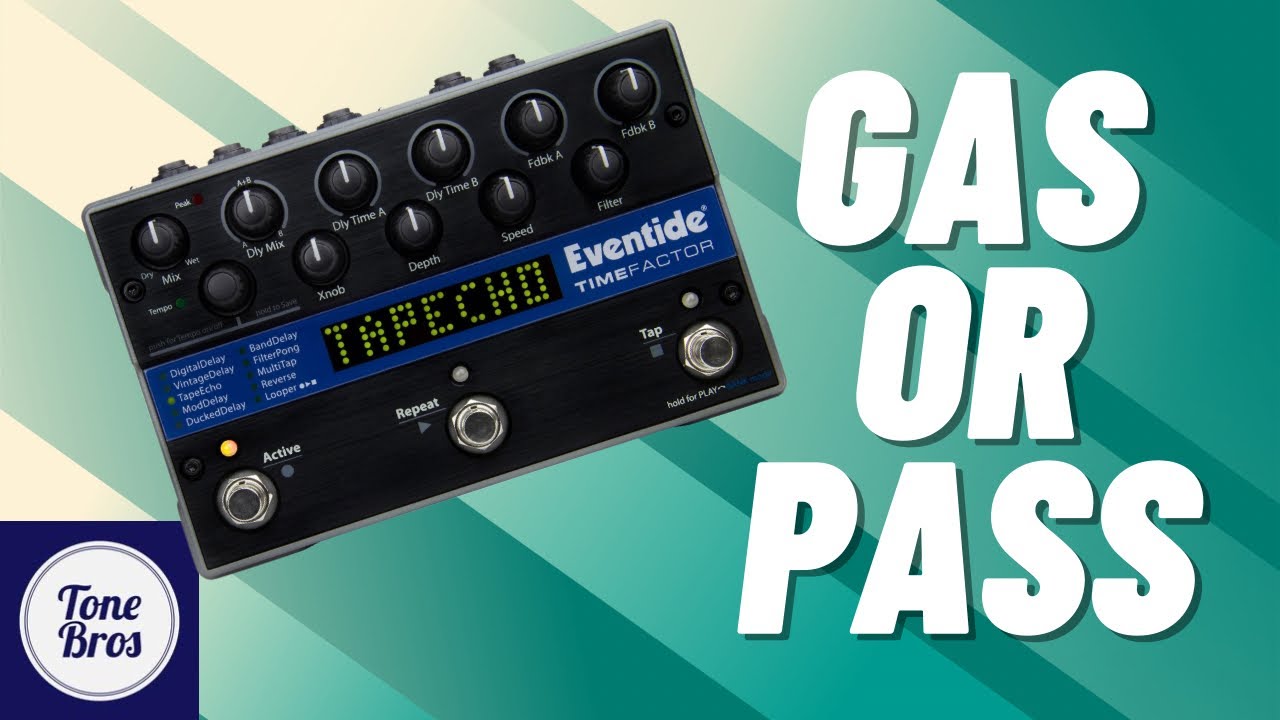 Eventide Time Factor Delay Pedal (G.A.S. or Pass #51)