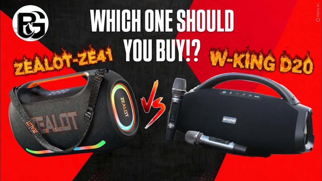 Какую из них купить? ZEALOT-ZE41 против W-KING D20! 🥶 #zealot #wking #bluetoothspeaker #review