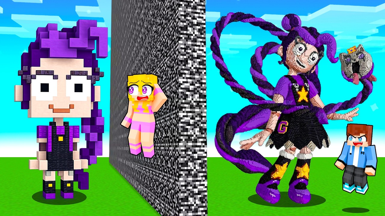 Oszukuje w KONKURSIE BUDOWANIA LILY z POPPY PLAYTIME  w Minecraft!