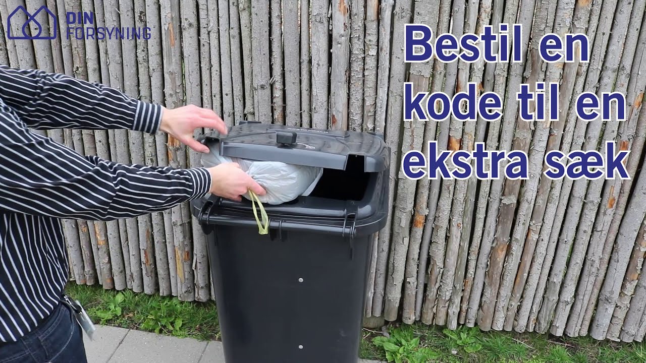 Bestil en kode til ekstra affald - i Varde Kommune