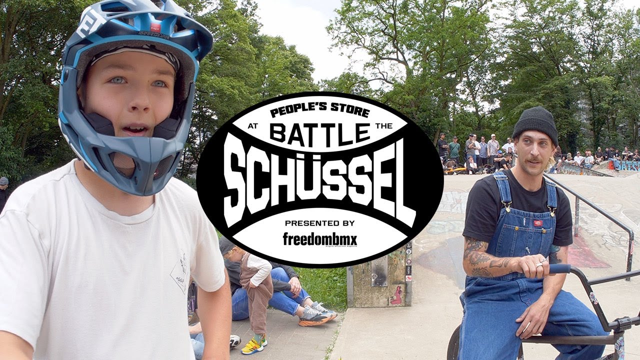 BATTLE AT THE SCHÜSSEL – GUSTAV MOLITOR VS JASON EUSTATHIOU #bmx