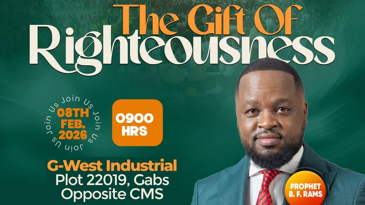 Open Heaven Service | The Gift Of Righteousness | Prophet B.F. Rams
