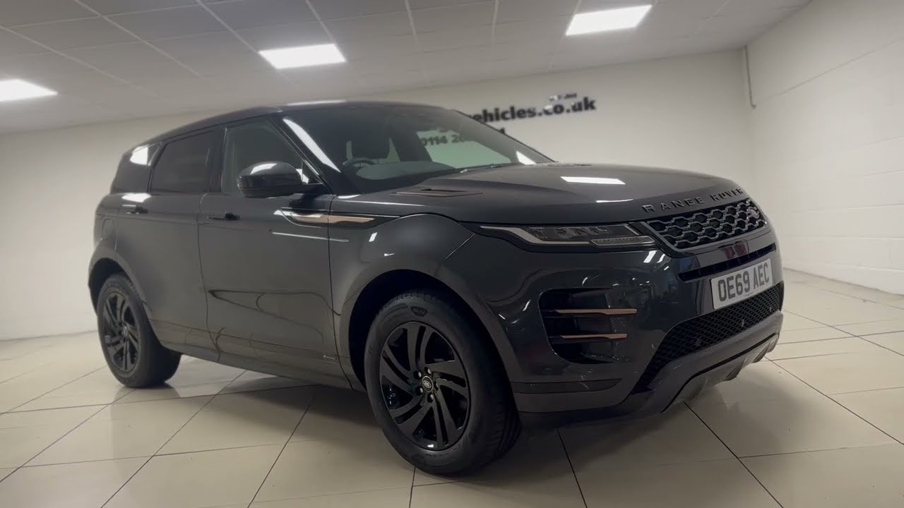 Carpathian Grey Land Rover Range Rover Evoque Diesel Hatchback R-Dynamic S 2.0l