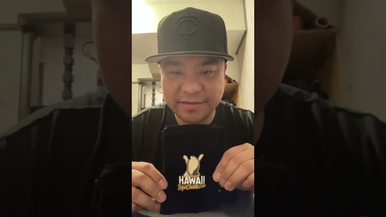 Hawaii Rope Chains - unboxing 14k 10mm 24” rope chain with 4” inri pendant