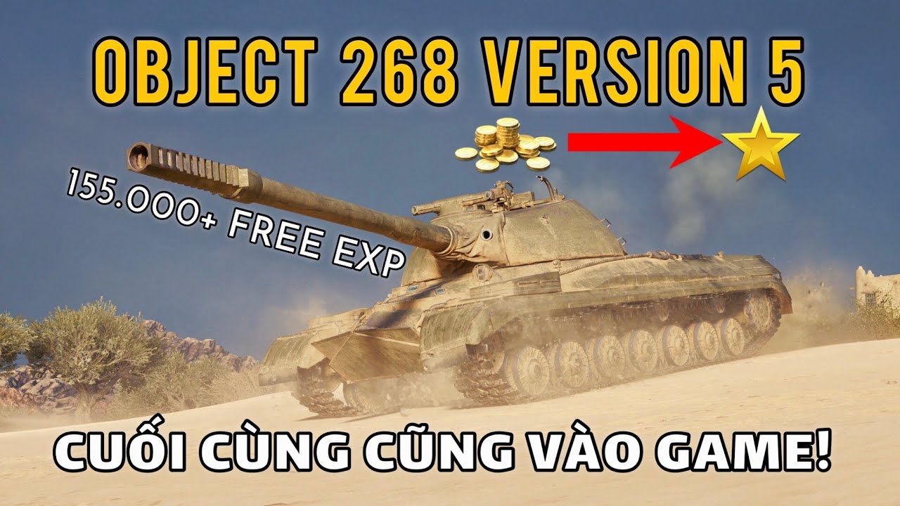 Object 268 Version 5: Khi T-10 lắp khẩu pháo 152 mm! | Under the Hammer | World of Tanks