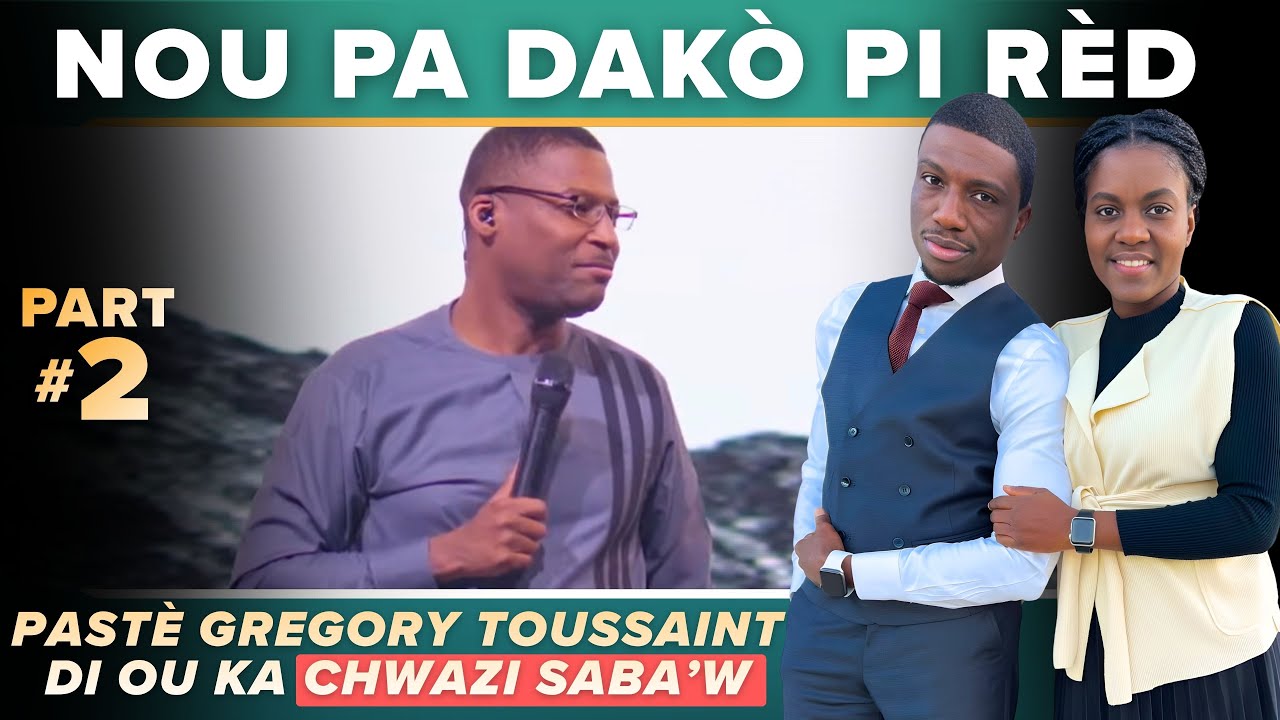 Pastè Gregory Toussaint tounen ankò sou Saba, nou egzamine sa'l di | Les Brenys​ ​@Shekinahfm-bz6lj