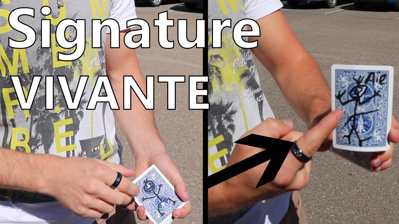 VLOG - Stitch : La signature vivante - Tour de magie de cartes