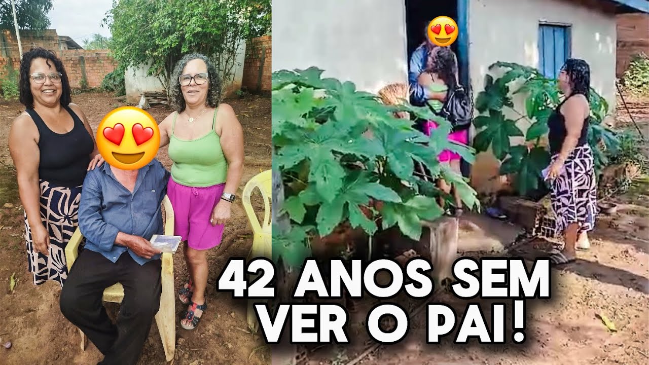 MINHA MÃE ENCONTROU O PAI DELA DEPOIS DE 42 ANOS!