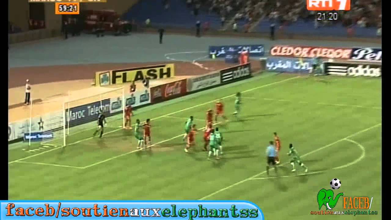 Maroc vs Côte d'Ivoire 2-2 Resumé Du Match 09/06/2012