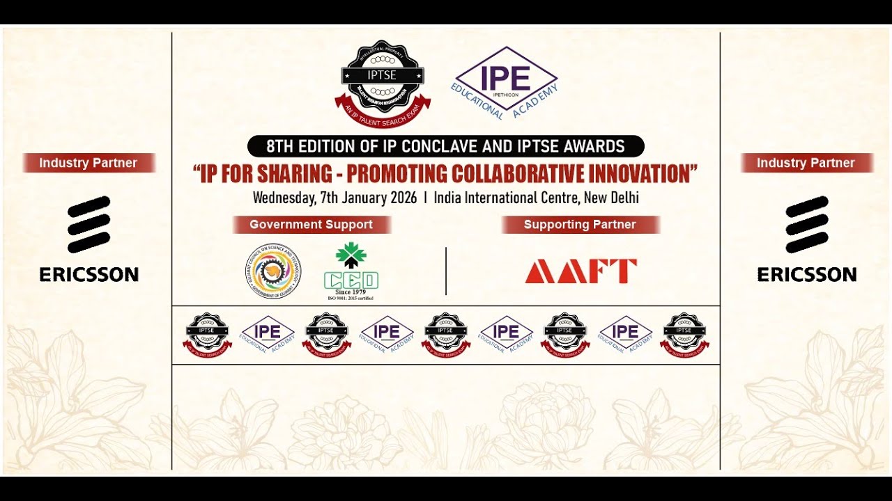8th Edition IPTSE AWARDS AND IP CONCLAVE 2026
