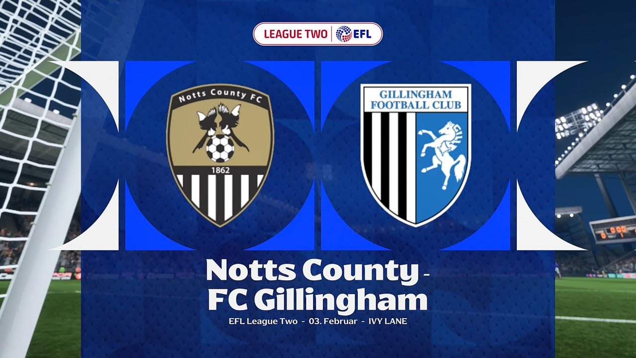 EA Sports FC 26 | Notts County vs Gillingham - EFL League Two | Gameplay PS5
