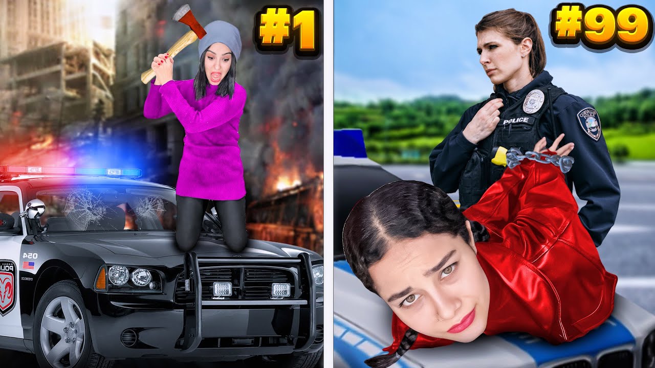 ۱۰۰تا قانون تو ۲۴ساعت شکستیم😳