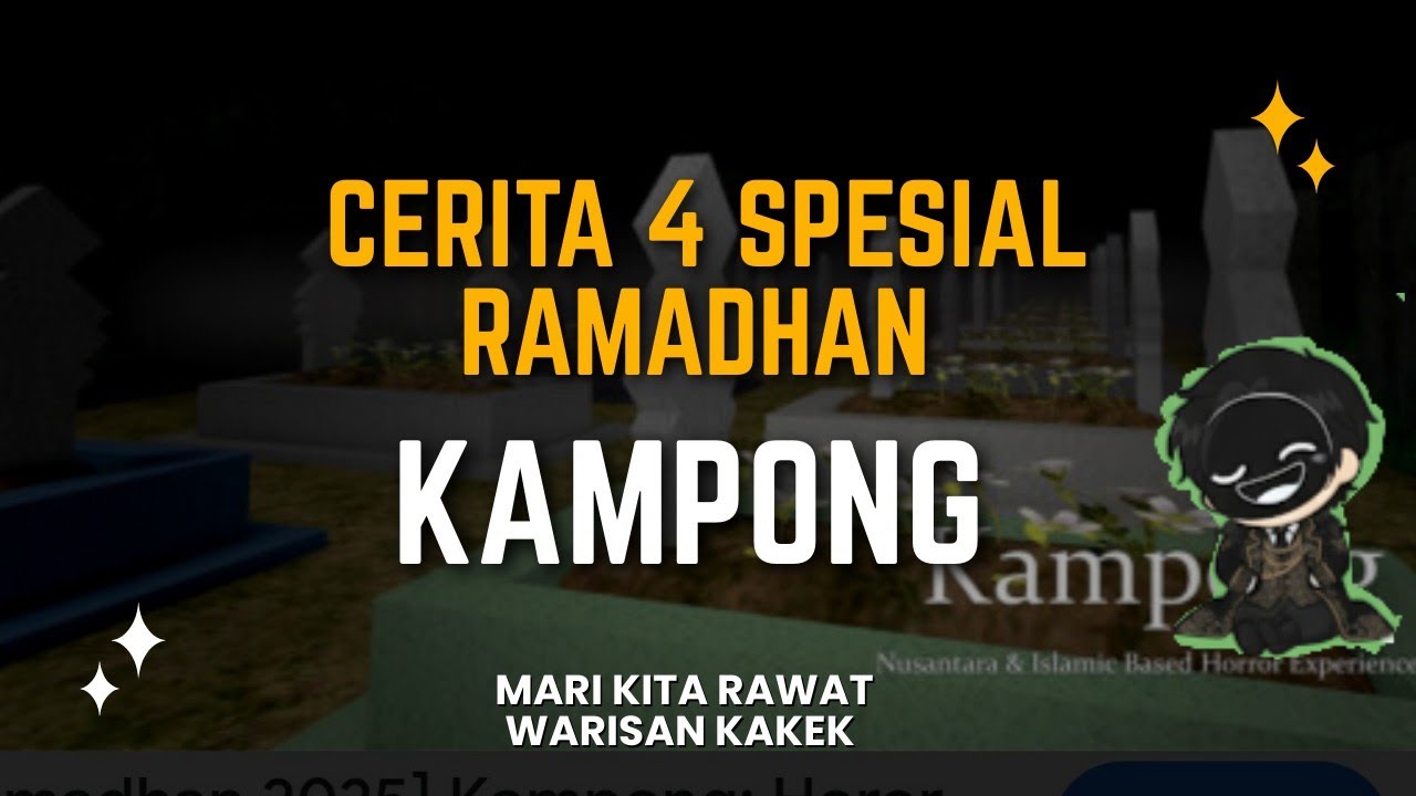 Bro sedang berbakti kepada orang tua :) ROBLOX Games Kampung( cerita 4) 