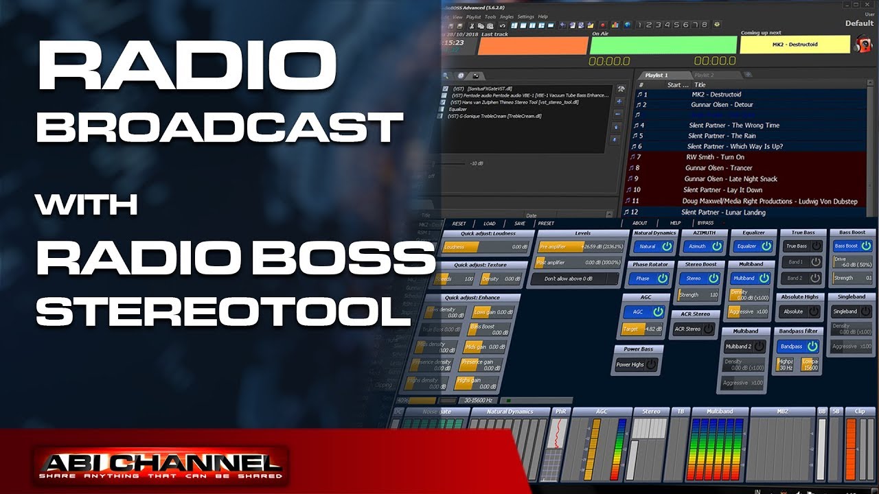 Radio Boss with Stereo Tool
